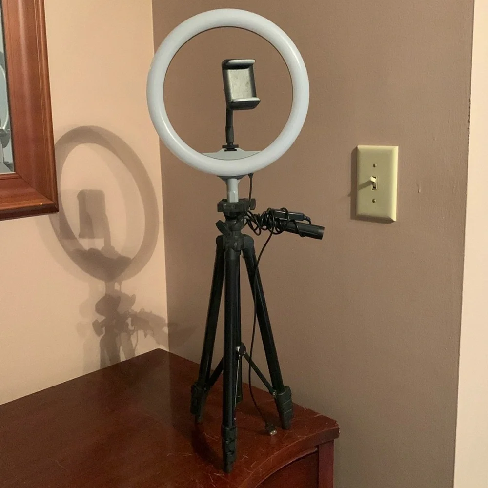 Ring Light with phone holder
